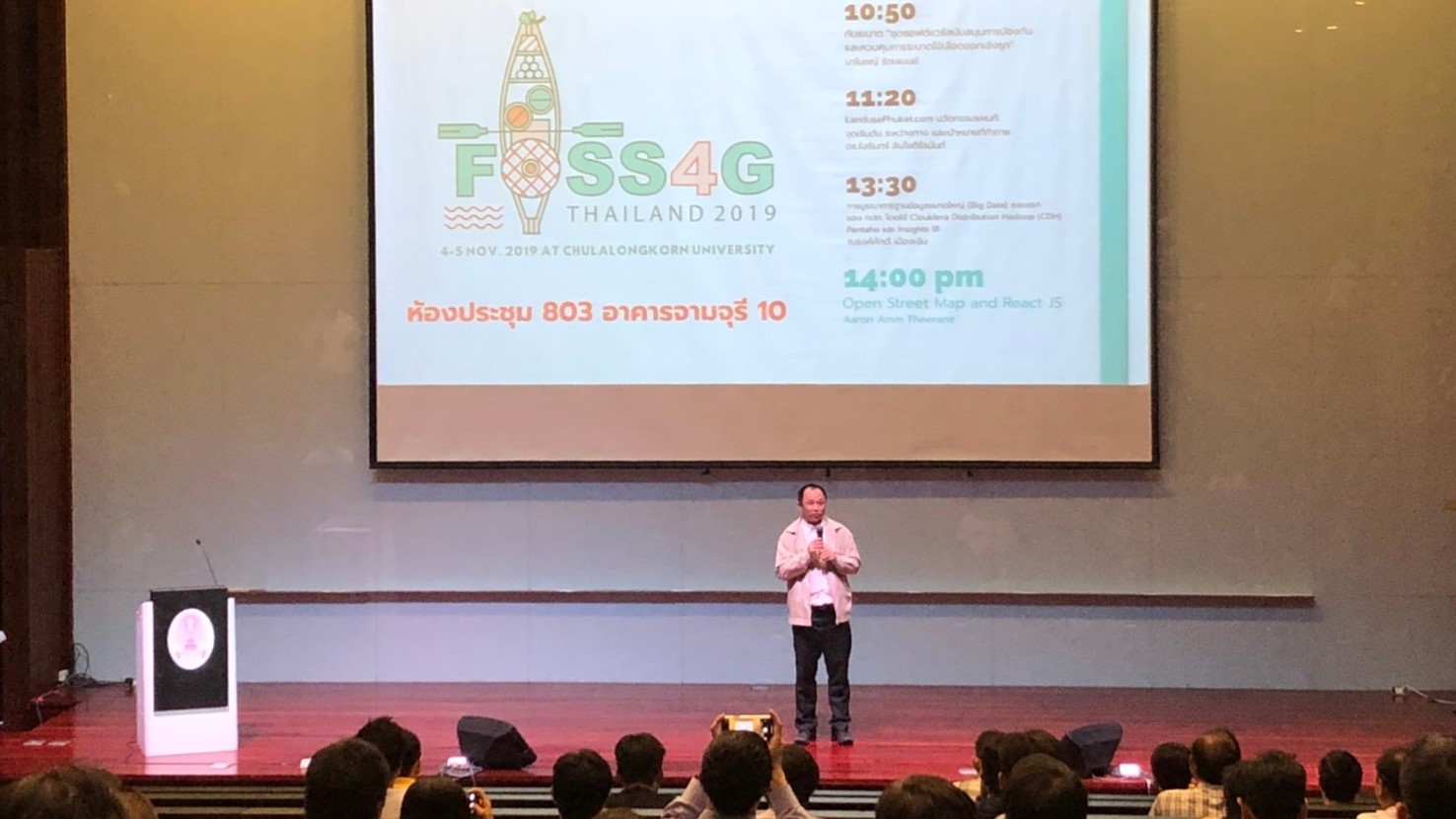 FOSS4G Thailand 2019 workshop