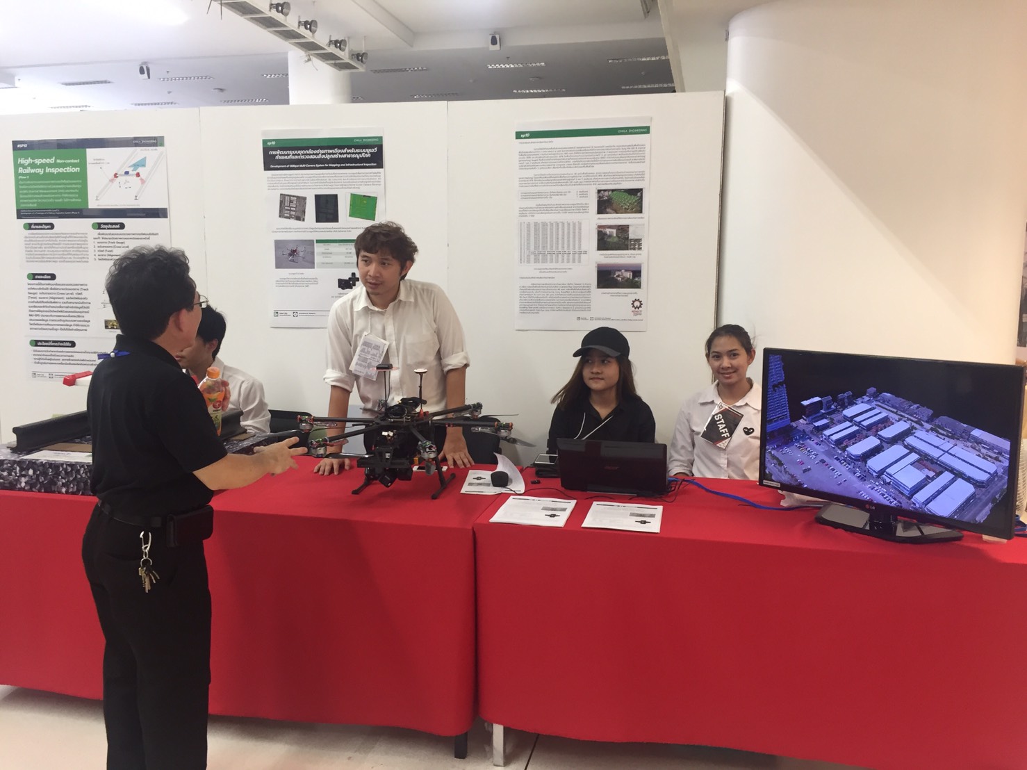Infrastructure Management Research Unit presents its inspection system at the 17th Engineering Academic Exhibition (NITAD 17) — original image 1