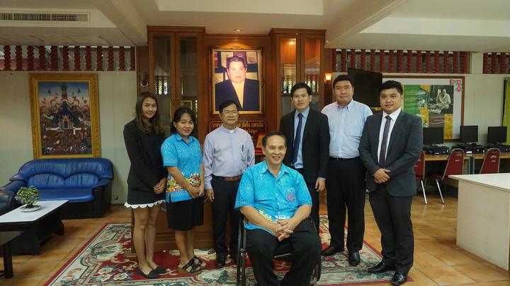 Recognition for inspecting and certifying school buildings for the establishment of Redemptorist Technological College Pattaya